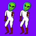 Gif Alien Danse 002
