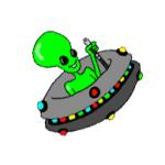 Gif Alien Soucoupe 001