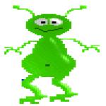 Gif Alien Vert