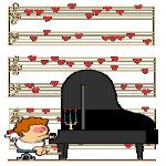 Gif Amour Piano
