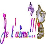 Gif Je T Aime Chat
