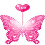 Gif Love Papillon