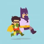 Gif Batman et Robin