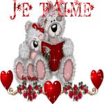 Gif Je t'aime Ours