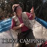Gif I Love Camping