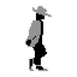 Gif Moonwalk pixel art