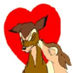 Gif Bambi Amour