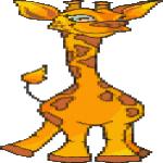 Gif Girafe Danse 2
