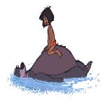 Gif Mowgli Et Baloo 2