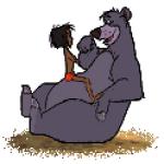 Gif Mowgli Et Baloo