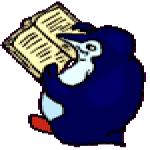 Gif Pingouin Lecteur