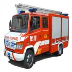 Gif Camion De Pompier 001