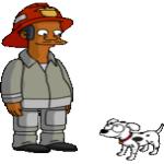 Gif Pompier Simpson