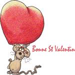 Gif Bonne Saint Valentin Souris